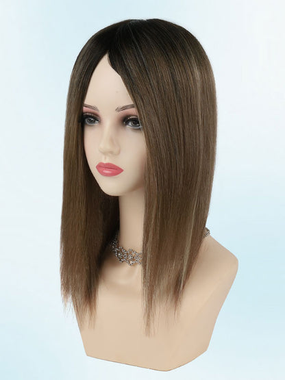 Hair Topper 5"x 6" Mono Base Balayage #B2/8