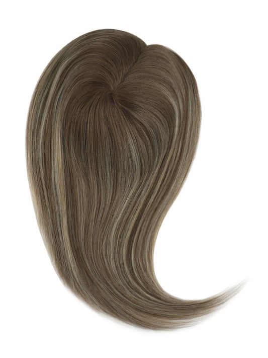Hair Topper 5"x 6" Mono Base Ombre #8C/60