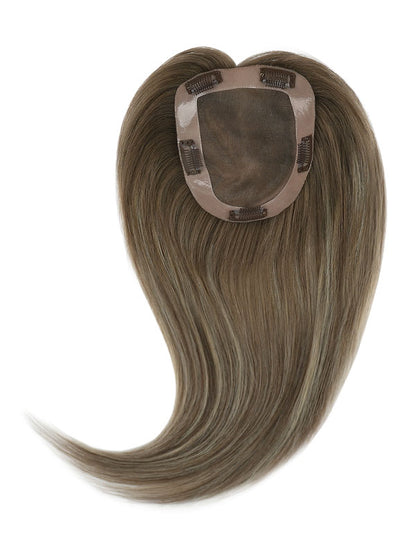 Hair Topper 5"x 6" Mono Base Ombre #8C/60