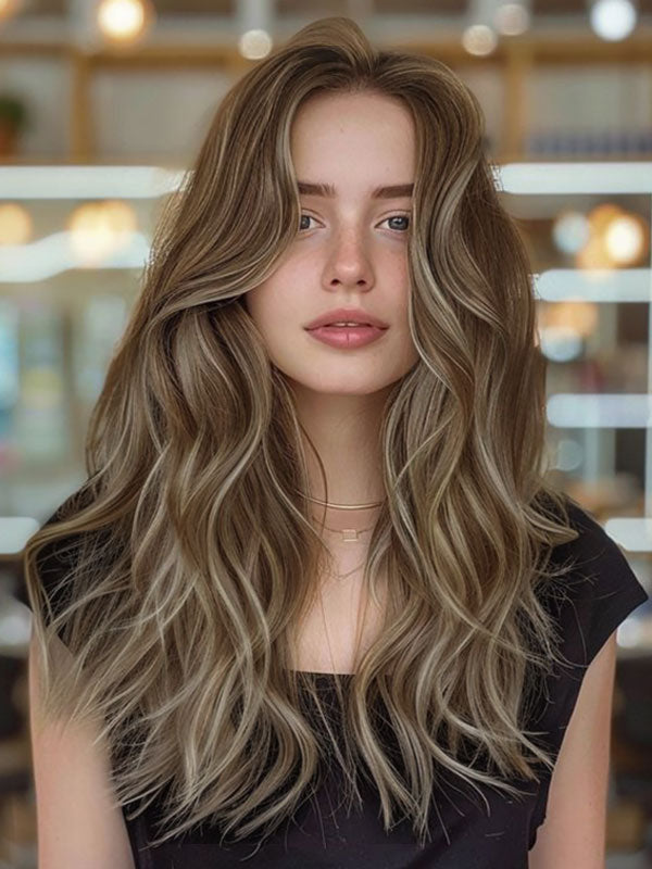 Hair Topper 5"x 6" Mono Base Ombre #8C/60