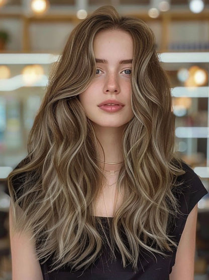 Hair Topper 5"x 6" Mono Base Ombre #8C/60